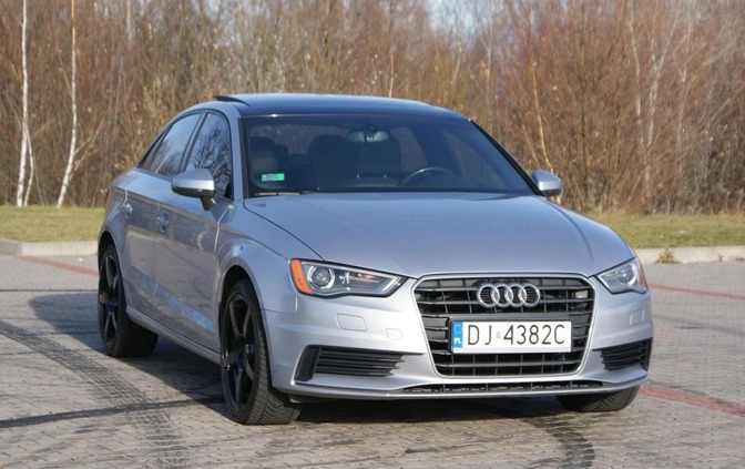 Audi A3 cena 61900 przebieg: 189000, rok produkcji 2015 z Góra małe 254